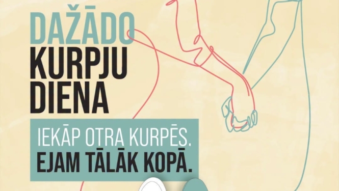 Sociālā akcija “Dažādo kurpju diena”