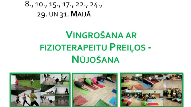vingrošana, nūjošana