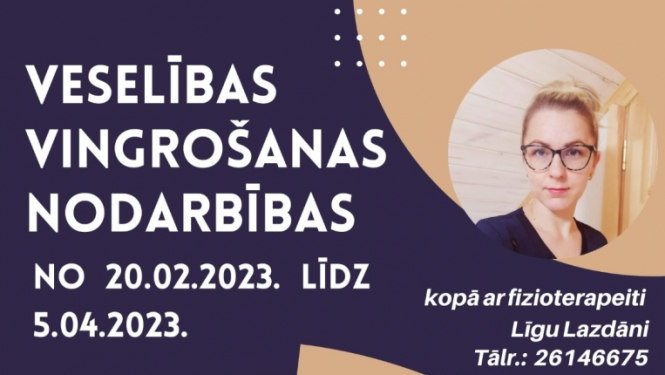 Veselības vingrošanas nodarbības