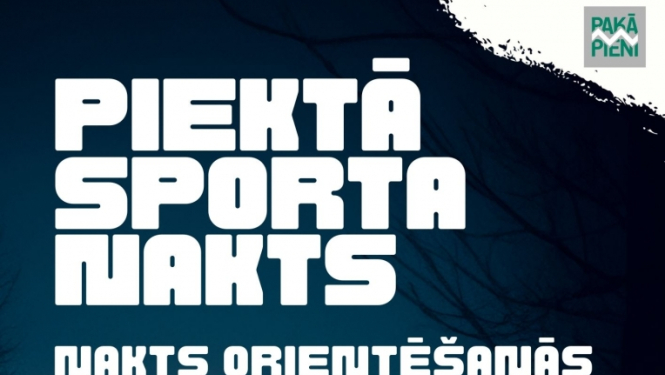 Piektā sporta nakts "Nakts orientēšanās"