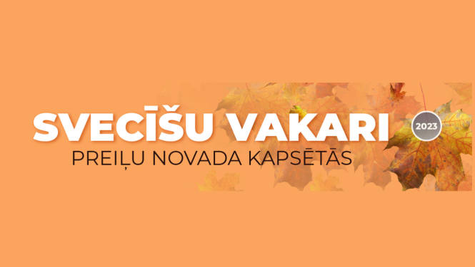 Svecīšu vakaru grafiks Preiļu novadā 2023. gadā