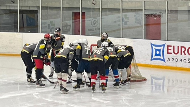Preiļu hokeja komanda veiksmīgi aizvada ceturto spēli Daugavpils atklātajā amatieru hokeja čempionātā