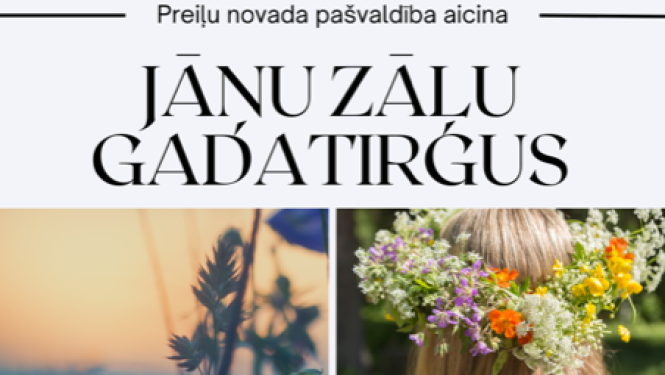 22. jūnijā notiks Jāņu zāļu gadatirgus