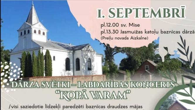 Dārza svētki - labdarības akcija "Kopā varam"