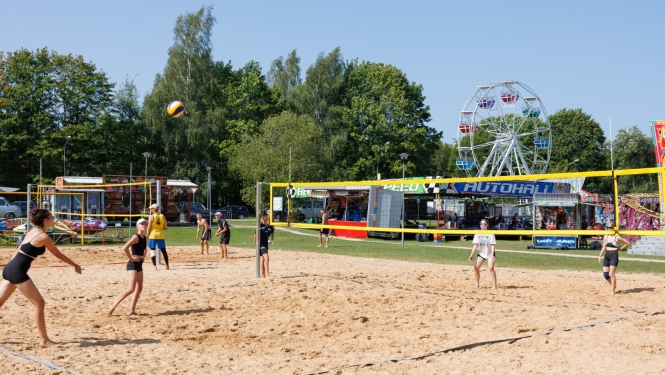 Sportiskās aktivitātes Preiļu pilsētas svētku ietvaros 