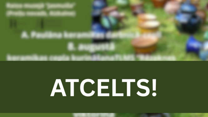 ATCELTS! Raiņa muzejs “Jasmuiža” aicina uz ikgadējiem cepļa kurināšanas un atvēršanas svētkiem