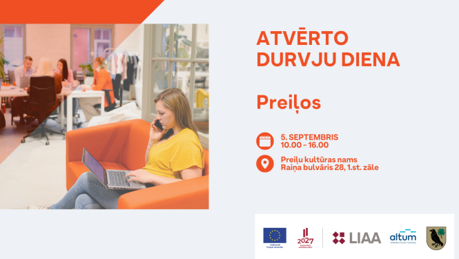 LIAA aicina uz atvērto durvju dienu Preiļos 