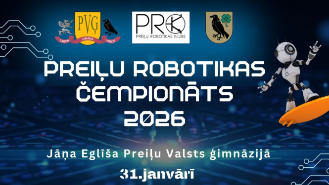 Preiļu robotikas čempionāts 2026