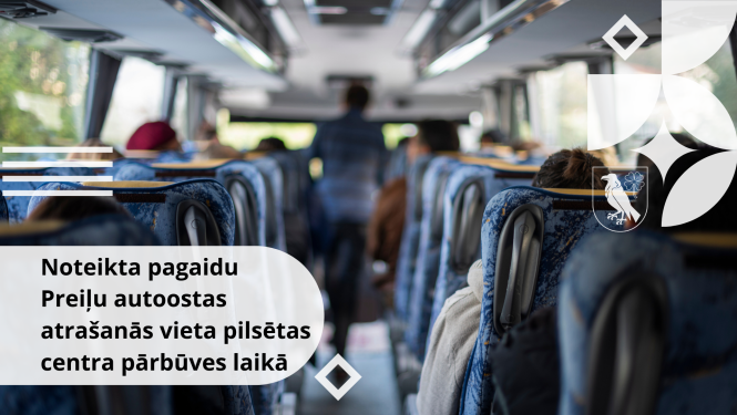Noteikta pagaidu Preiļu autoostas atrašanās vieta pilsētas centra pārbūves laikā