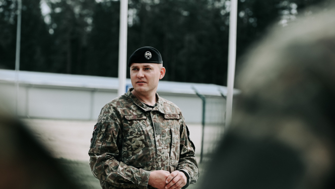 Zemessardzes 3. Latgales brigādes virsseržanta amatā iecelts štāba virsseržants Artūrs Pakers