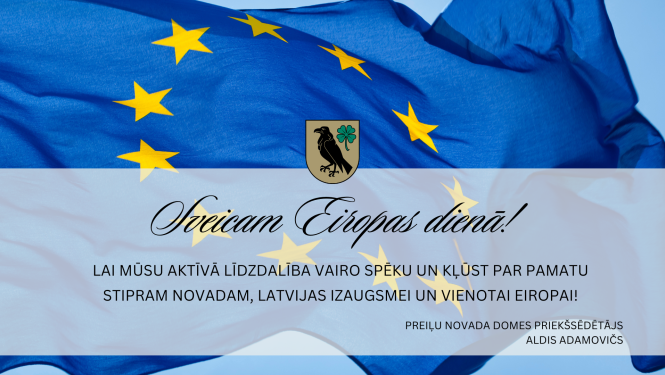 Sveicam Eiropas dienā!