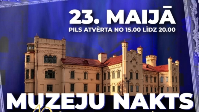 Starptautiskā Muzeju nakts Preiļu pilī