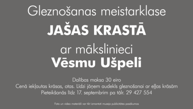 Raiņa muzejs aicina uz gleznošanas meistarklasi “Jašas krastā”