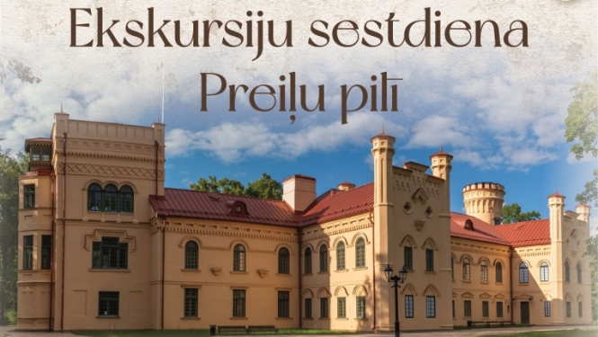 Ekskursiju sestdiena Preiļu pilī