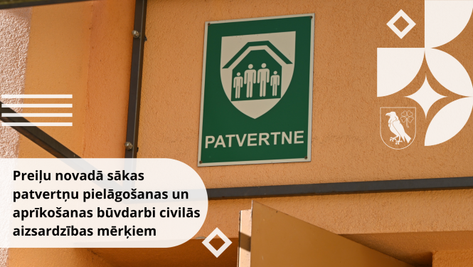 Preiļu novadā sākas patvertņu pielāgošanas un aprīkošanas būvdarbi civilās aizsardzības mērķiem