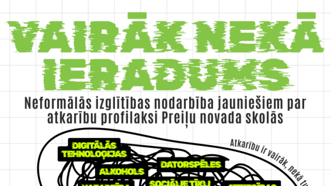 Atkarību profilakses nodarbības skolēniem