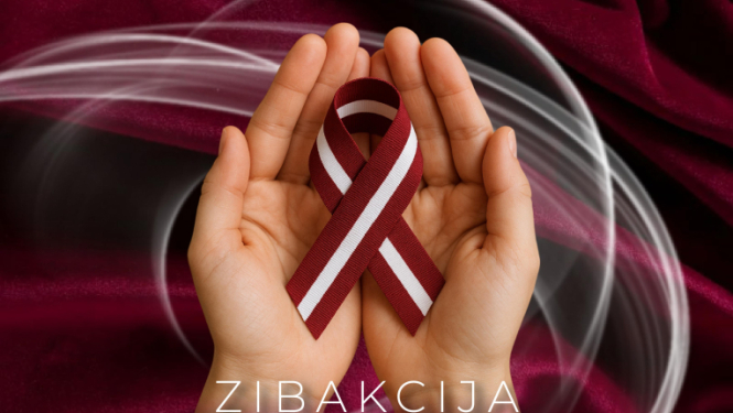 Zibakcija "Esmu daļa no Latvijas"