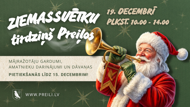 Ziemassvētku tirdziņš Preiļos
