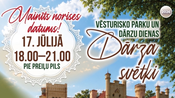 Dārza svētki pie Preiļu pils