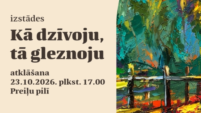 Mākslinieka Nugzara Paksadzes gleznu izstādes “Kā dzīvoju, tā gleznoju” atklāšana
