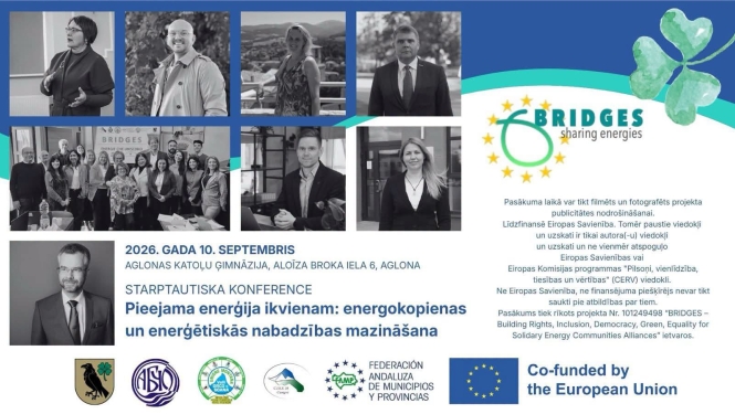 Starptautiska konference "Pieejama enerģija ikvienam: energokopienas un enerģētiskās nabadzības mazināšana"