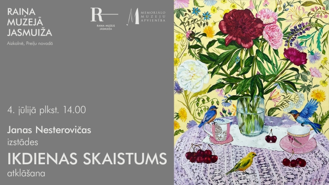 Izstāde “Ikdienas skaistums” – Janas Nesterovičas glezniecība aicina ieraudzīt brīnumu ikdienā