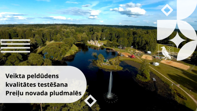 Veikta peldūdens kvalitātes testēšana Preiļu novada pludmalēs