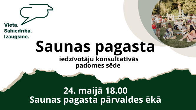 Saunas pagasta iedzīvotāju konsultatīvās padomes sēde
