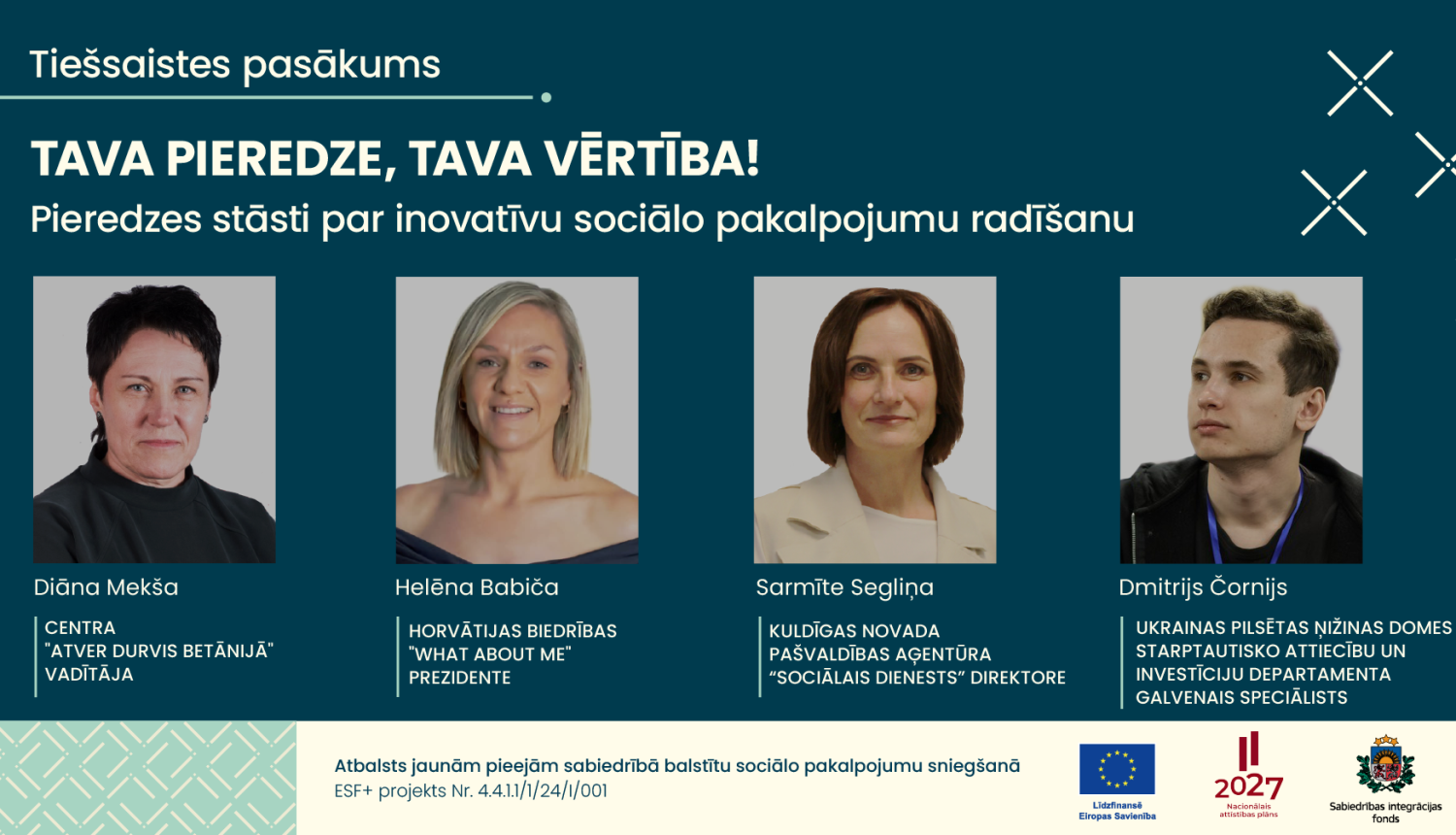 Aicina uz pieredzes stāstu pasākumu par inovatīviem sociālajiem pakalpojumiem