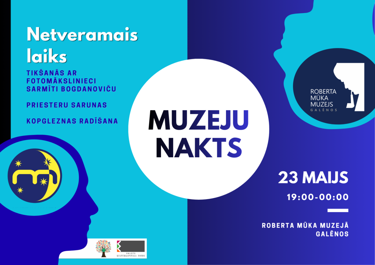 Muzeju nakts Roberta Mūka muzejā Galēnos