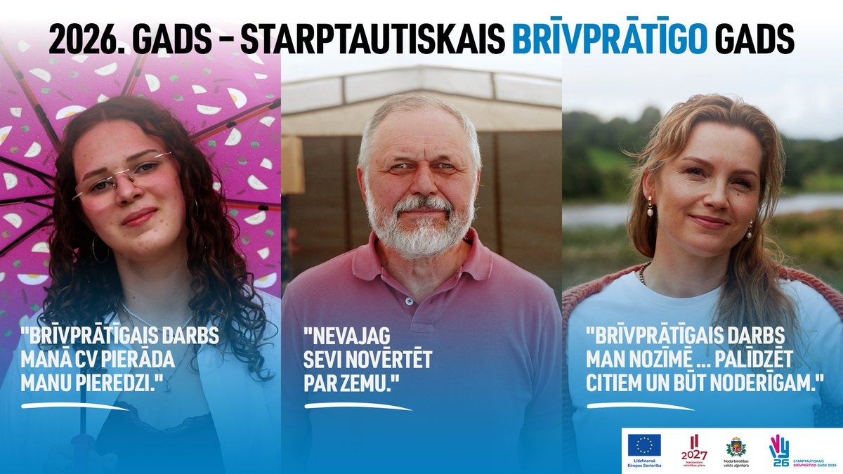 Brīvprātīgais darbs Latvijā: trīs cilvēku stāsti par vēlmi palīdzēt un būt noderīgam