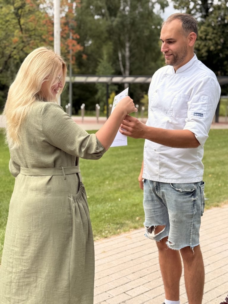 Garšas vieno Latgales un Tartu reģiona skolu pavārus