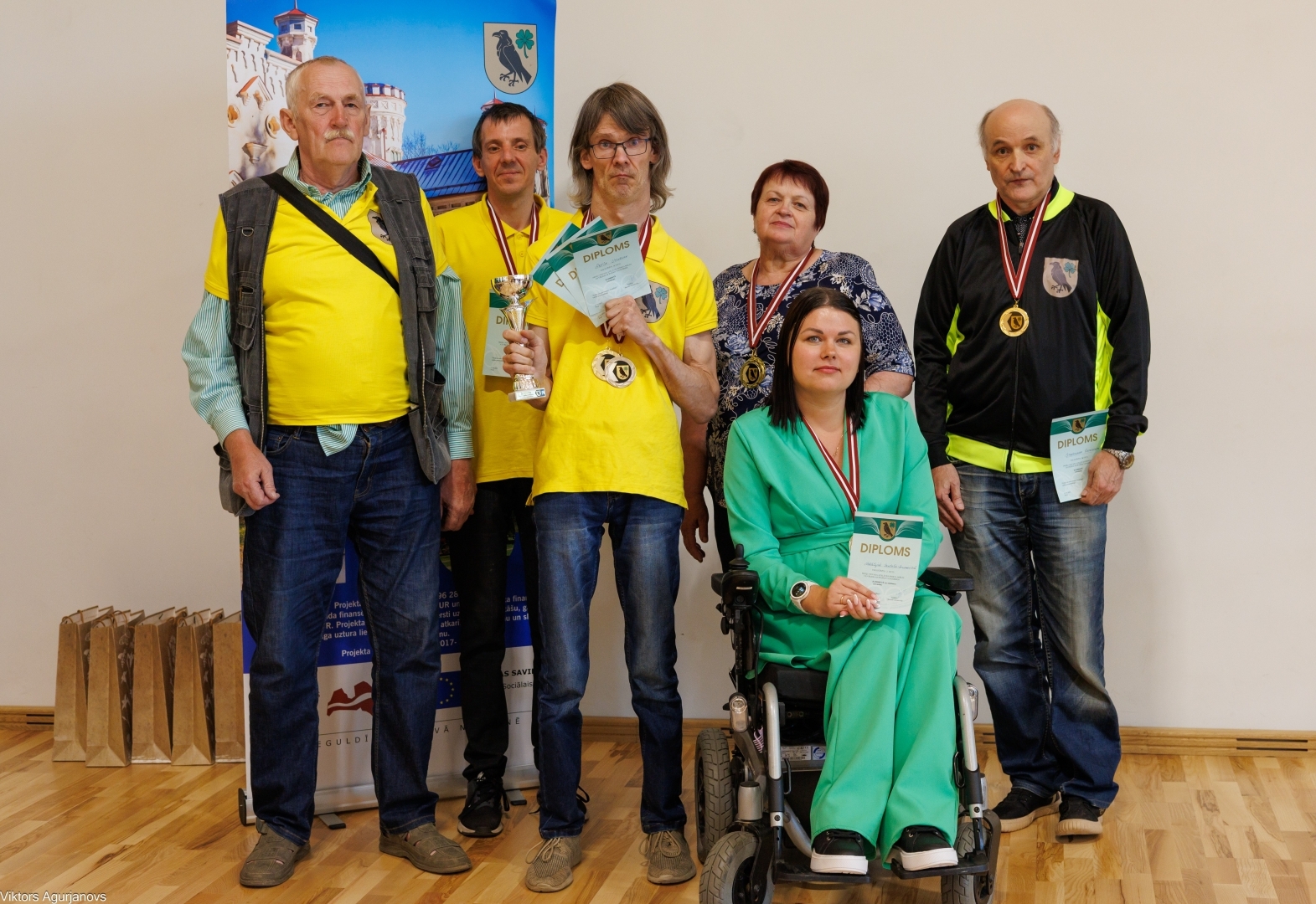 Preiļu novada atklātās sporta spēles cilvēkiem ar īpašām vajadzībām