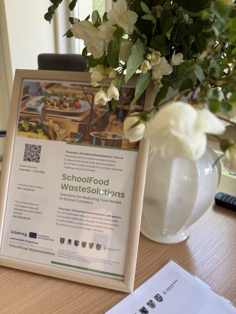 PVD un projekta “SchoolFood WasteSolutions” partneri vienojas par ciešāku sadarbību
