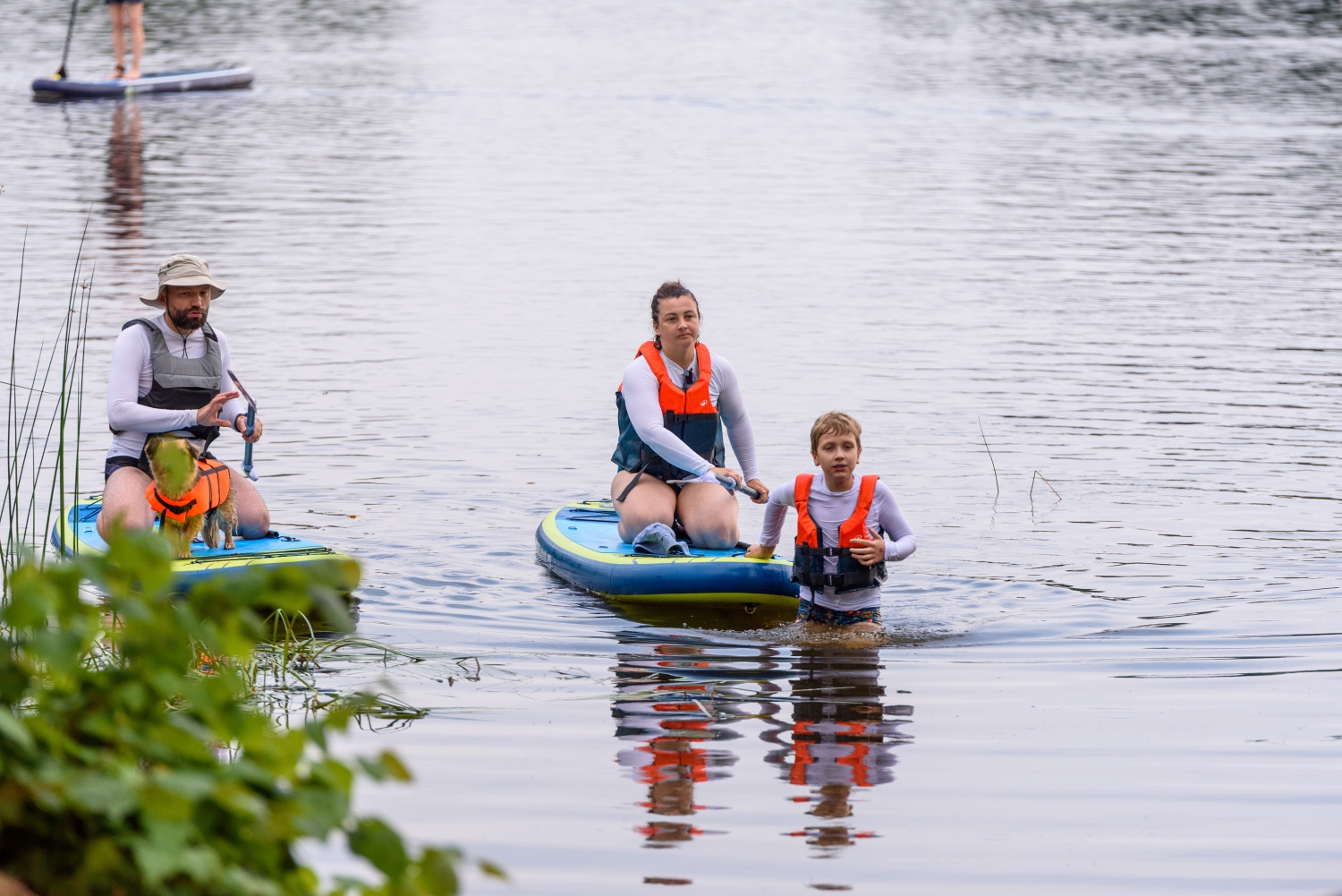 “SUP Sunset Ride” Geļenovas parkā, Jašas-Bicānu ezerā kopā ar VisitPreili