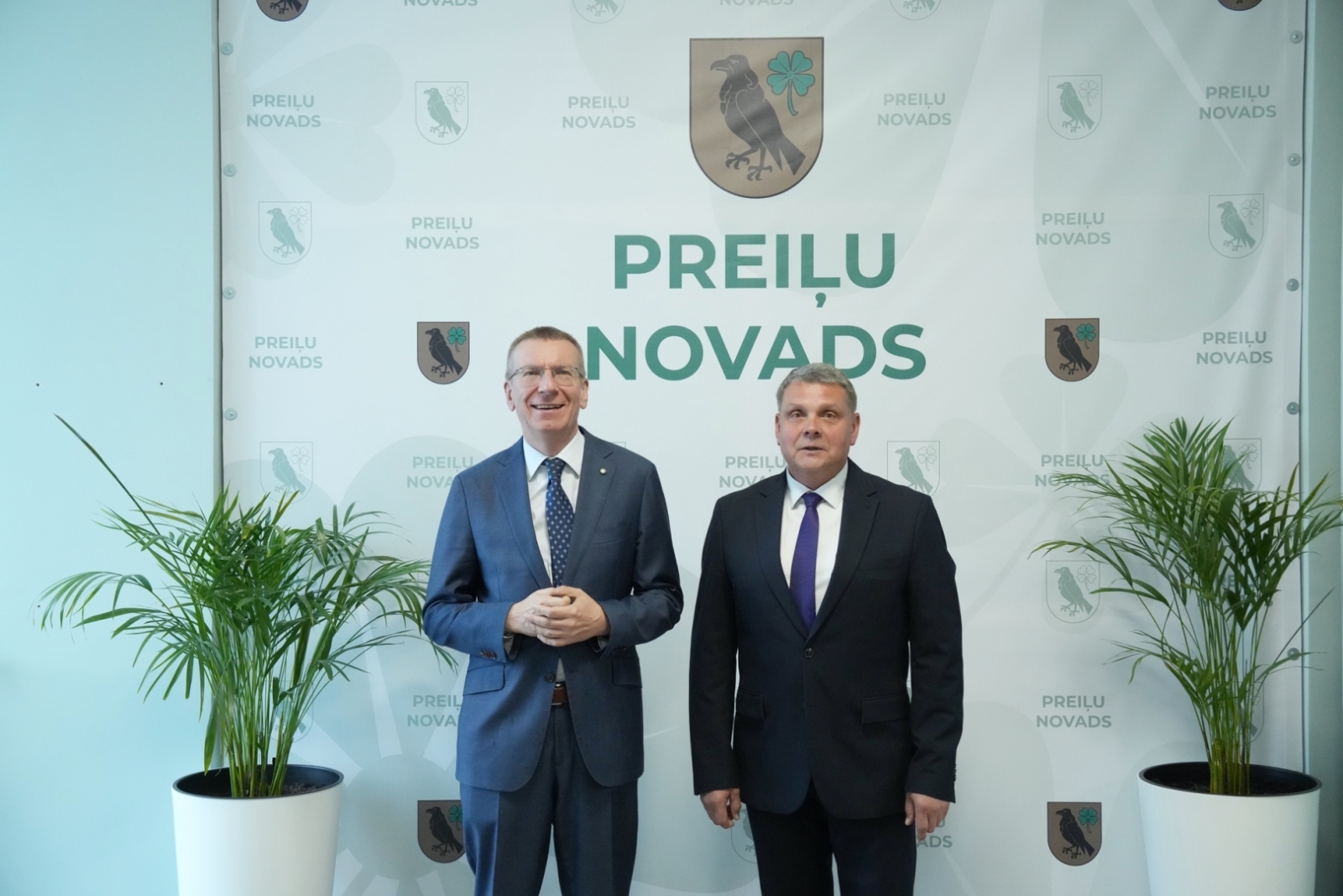 Valsts prezidenta Edgara Rinkēviča darba vizīte Preiļu novadā