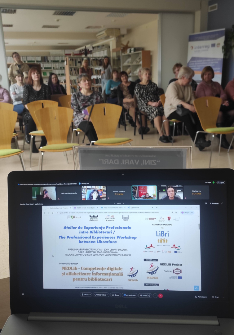 Preiļu novada bibliotekāri pieredzes apmaiņā mijiedarbojas ar Bulgārijas un Rumānijas bibliotēkām