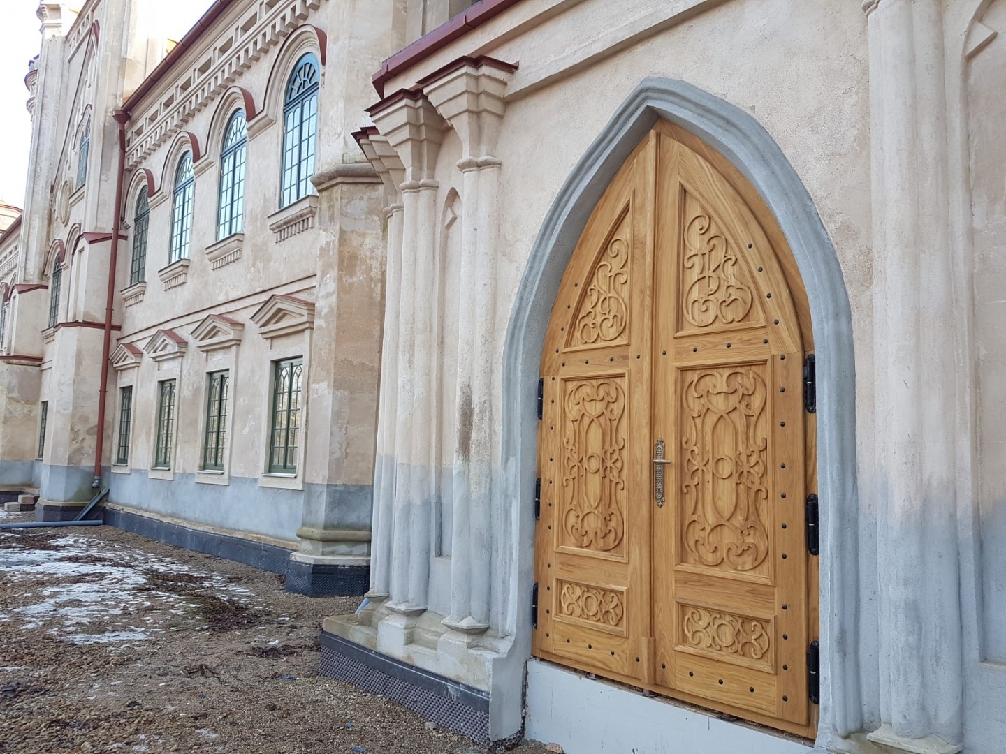 Pabeigti otrās kārtas būvdarbi Preiļu pilī