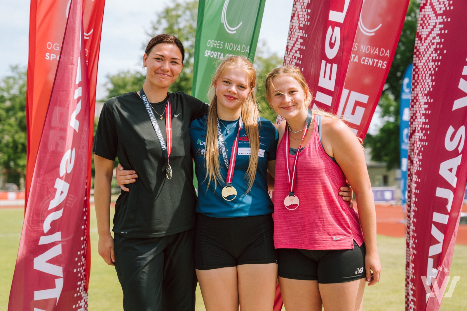 Preiļu novada BJSS audzēkņiem septiņas medaļas Latvijas čempionātā U-18, U-20 un labots Preiļu novada rekords šķēpa mešanā sievietēm