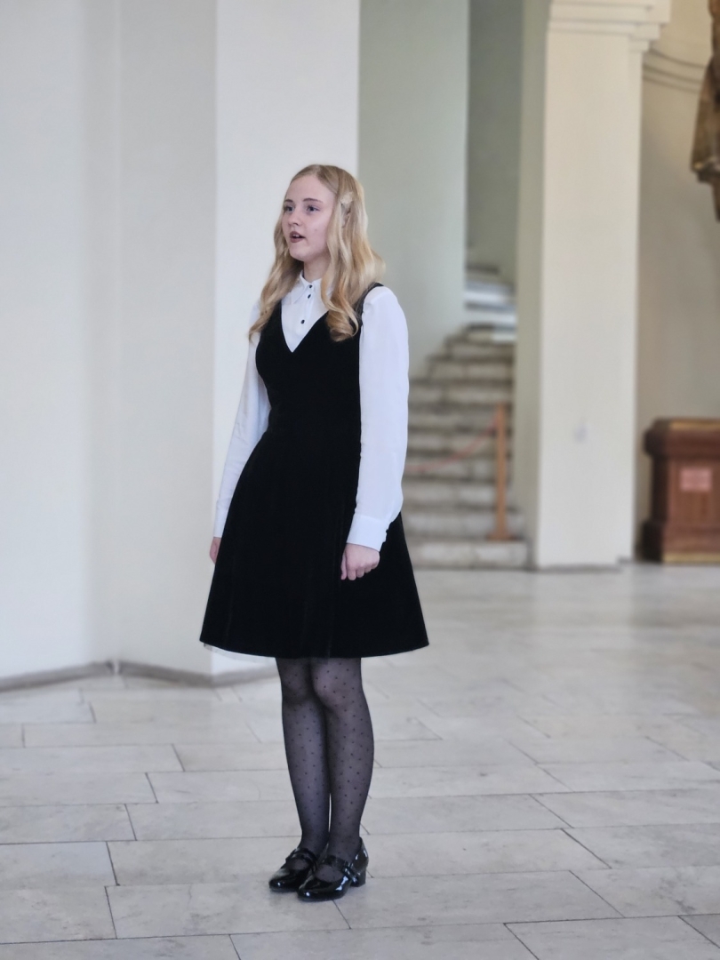 Aglonā aizvadīts XXI Latvijas mūzikas skolu Jauno vokālistu konkurss “Dziedu Dievmātei”