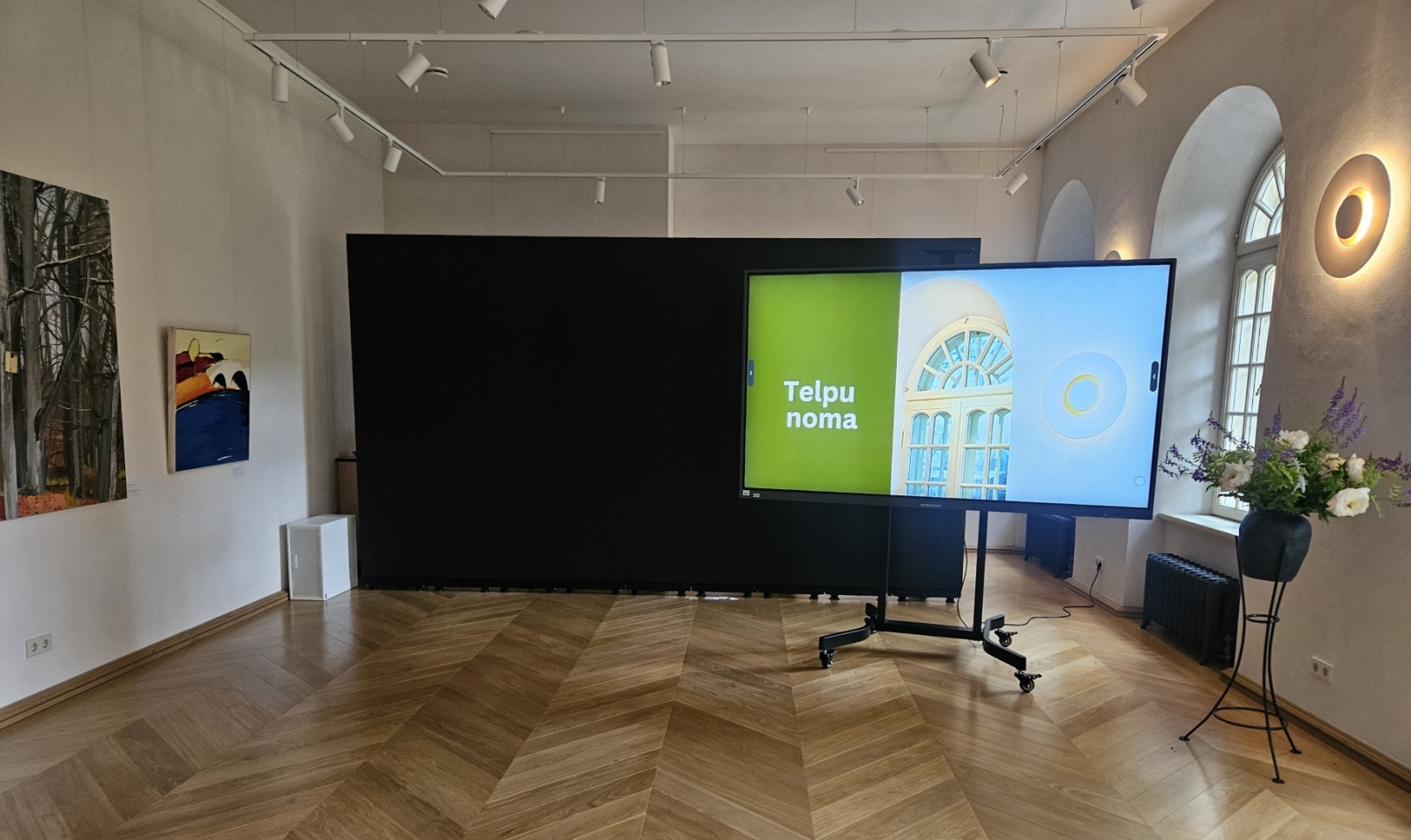 Preiļu pilī pakalpojumu attīstībai aprīkota konferenču zāle