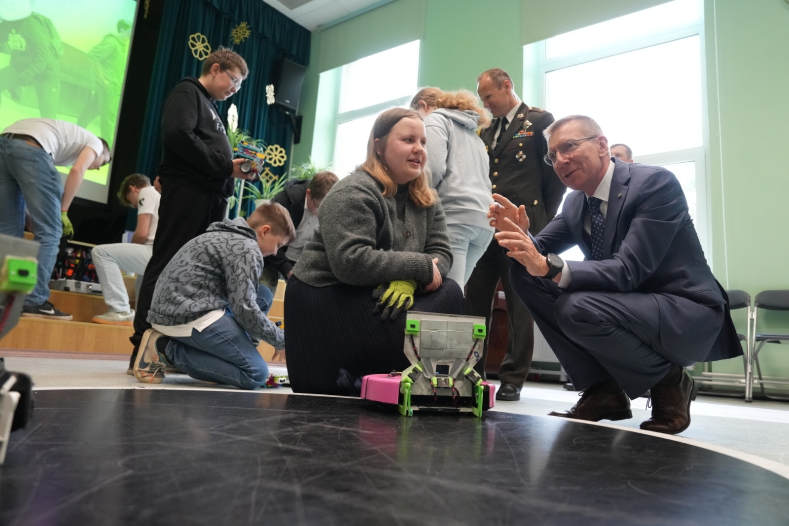 Valsts prezidenta Edgara Rinkēviča darba vizīte Preiļu novadā