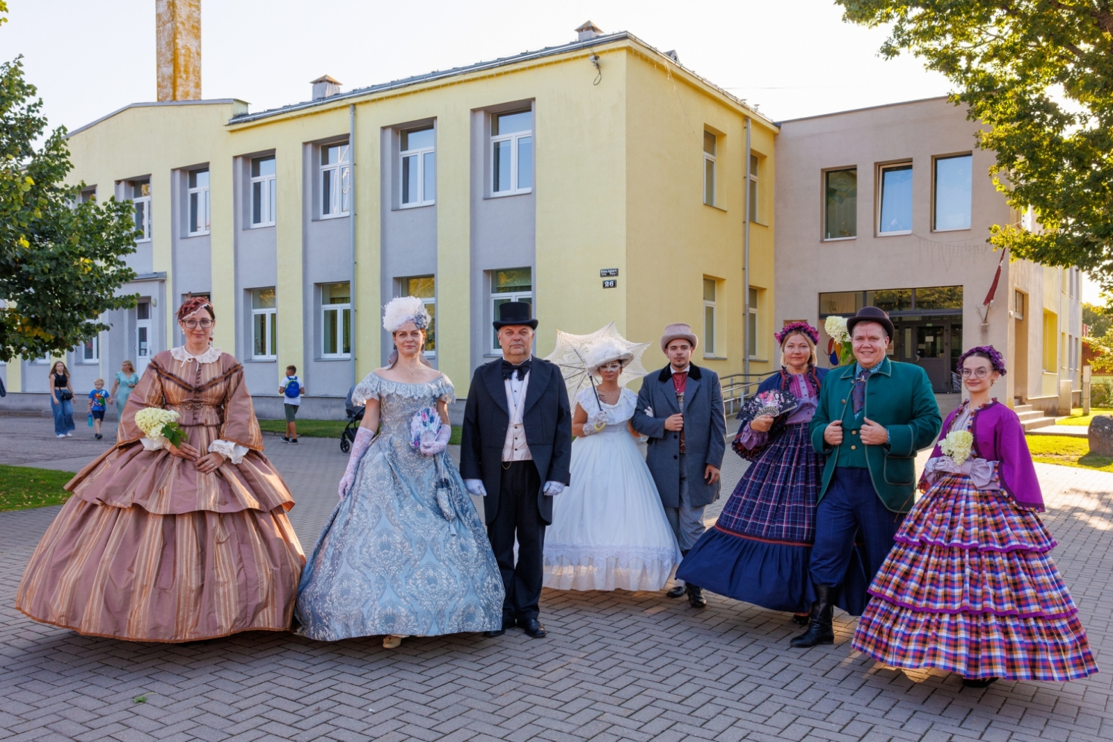 Preiļu pilsētas svētku gājiens "Mēness ziedi"