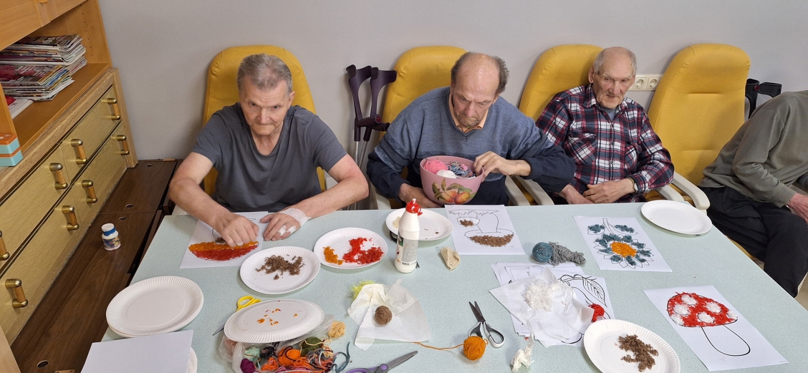 Septembris sociālās aprūpes centrā "Vārkava"