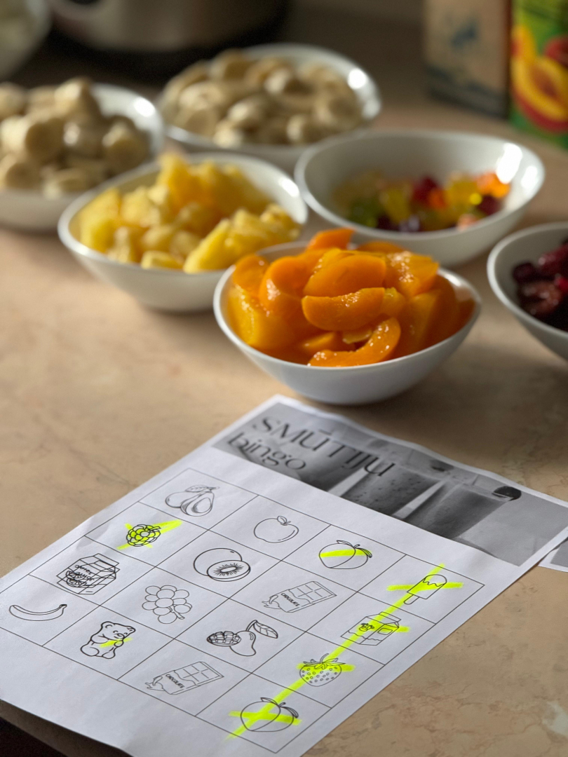 Vasarīgs kopābūšanas pasākums jauniešiem – ‘’Smūtiju bingo’’ Riebiņu MJIC ‘’Pakāpieni’’