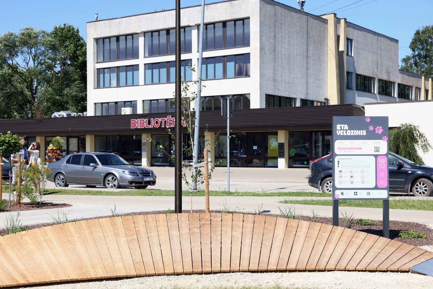 Svinīgi atklāts jaunais un ilgi gaidītais aktīvās atpūtas laukums “Žika laukums” Preiļos