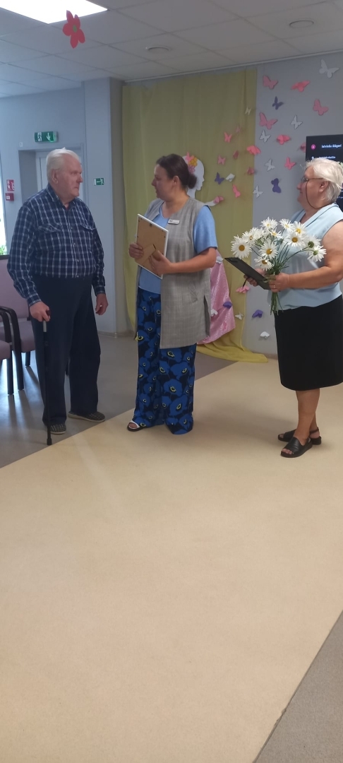 Jūlijs sociālās aprūpes centrā "Vārkava’’