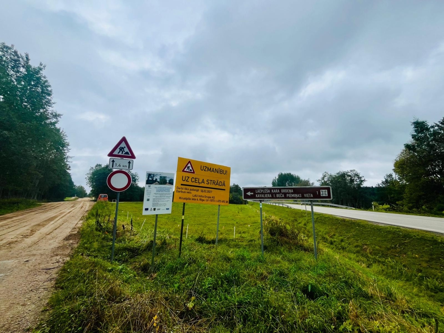 Preiļu novadā turpinās uzņēmējdarbībai nozīmīgas ceļu infrastruktūras attīstība