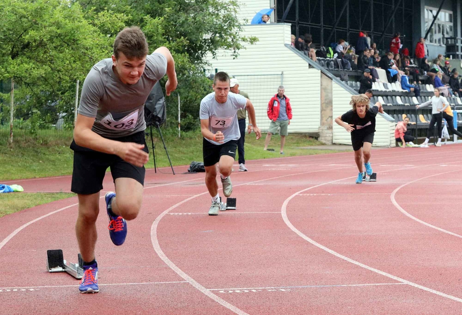 Jāņu dienā Preiļu stadionā uzstādīti vairāki rekordi