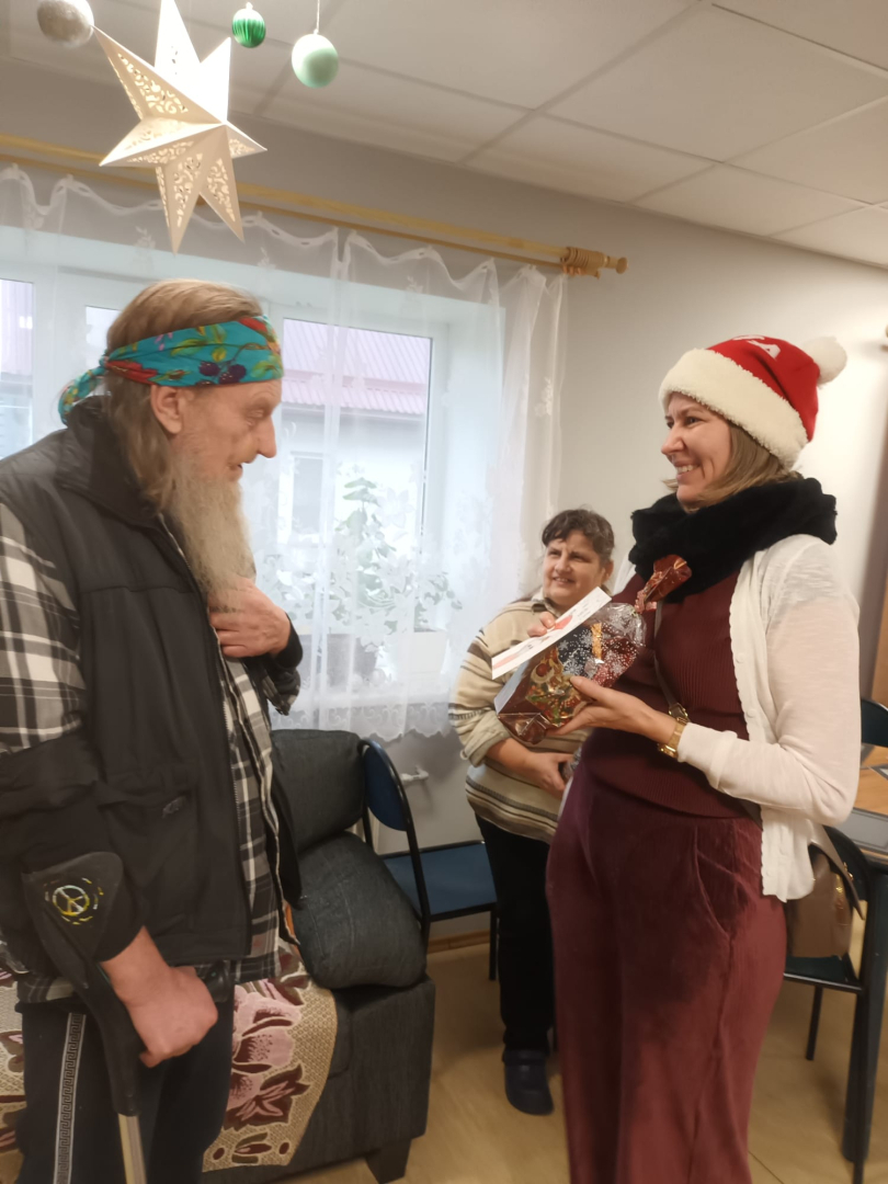 Sirsnīgi pirmssvētku mirkļi SAC Aglonā kopā ar Mārupes rūķiem